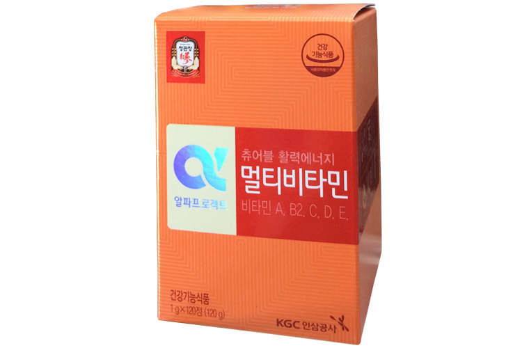 Viên cao hồng sâm Hàn Quốc cao cấp KGC Cheong Kwan Jang vitamin e hộp 120 viên 1