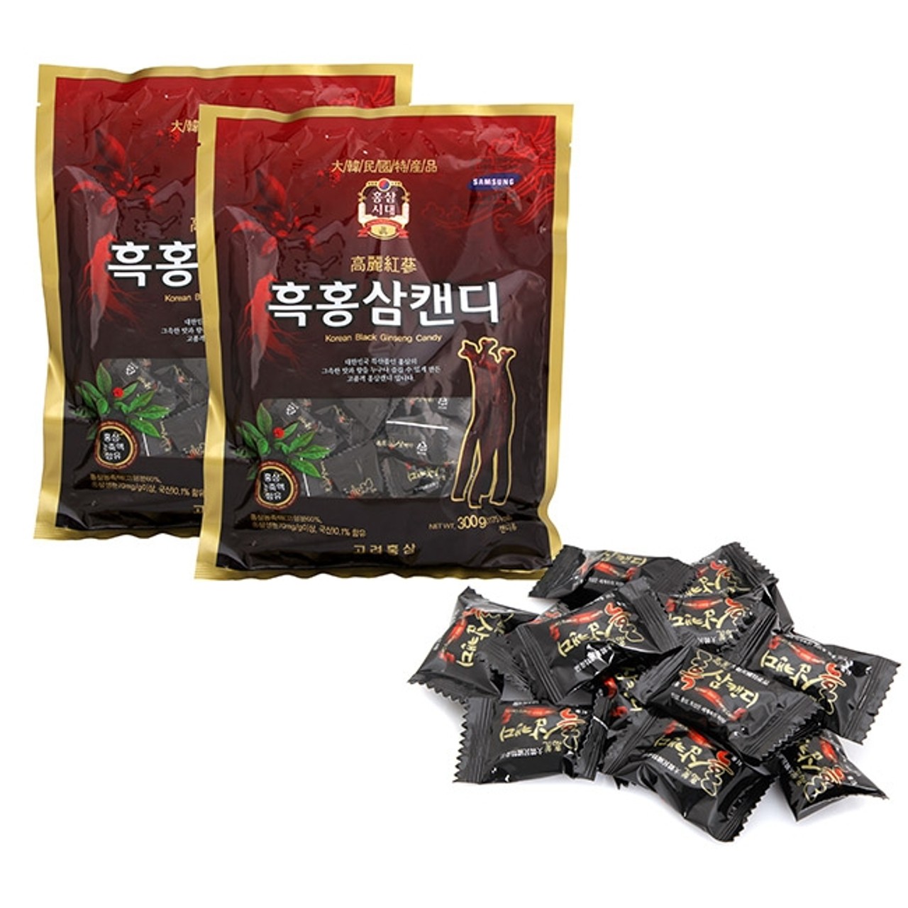 Kẹo Hắc Sâm Hàn Quốc 300g 1