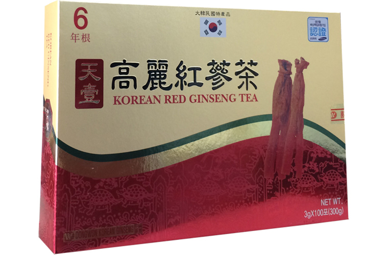 Trà hồng sâm Dongwon cao cấp 100 gói 1