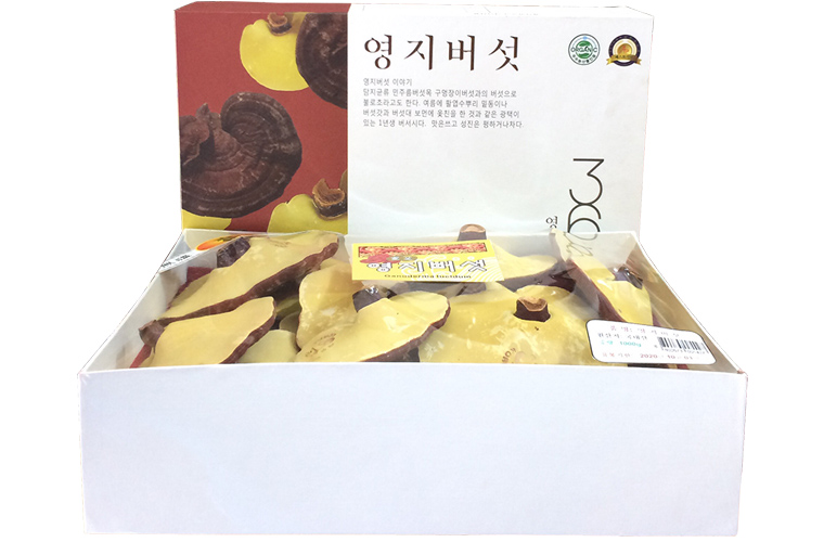 Nấm linh chi vàng Hàn Quốc hộp quà tặng