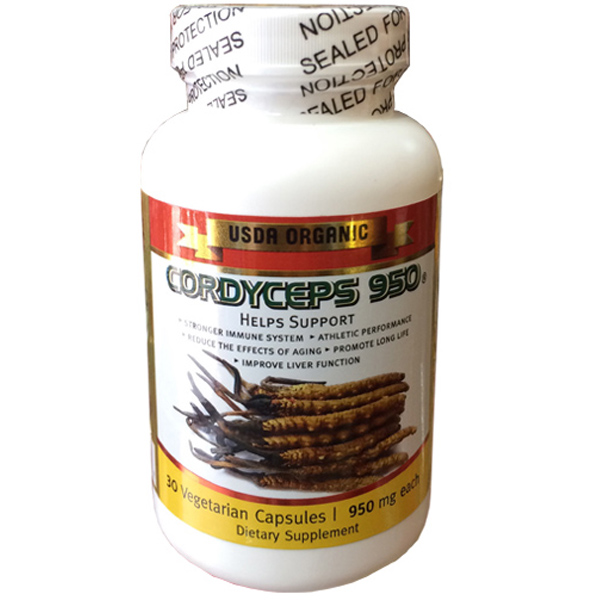 Đông trùng hạ thảo Cordyceps 950 của Mỹ hộp 30 viên 1