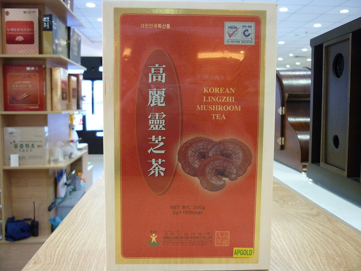 Trà Linh Chi Hàn Quốc hộp gỗ - Thức uống bổ dưỡng tiện lợi 1
