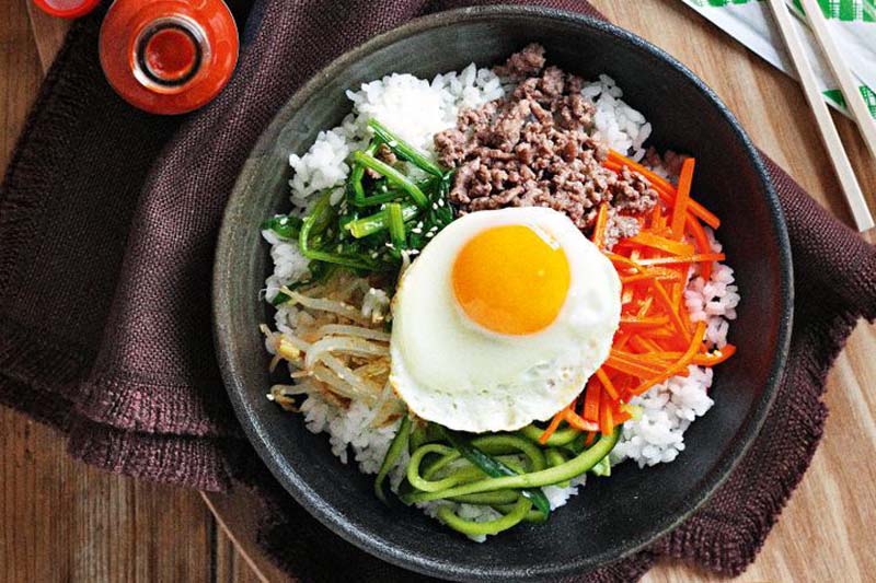 Chia sẻ công thức làm món cơm trộn nhân sâm tươi đúng vị Hàn Quốc 4