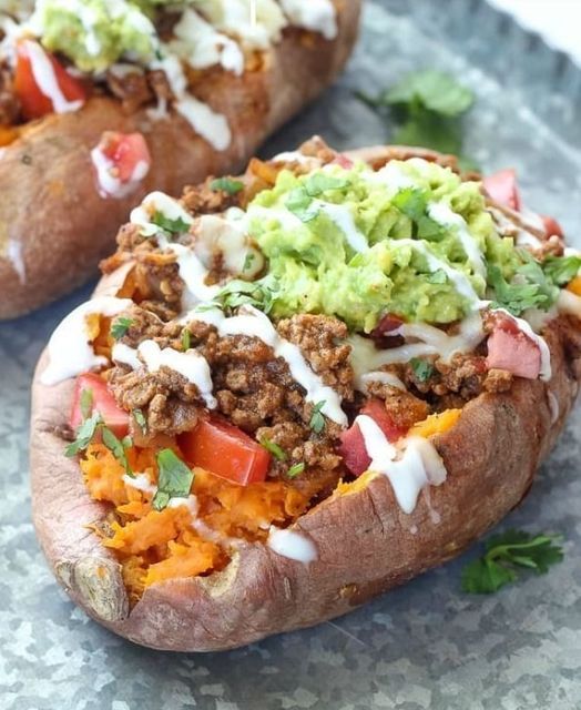 Taco Stuffed Sweet Potatoes – Cooking Recipes